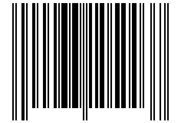 Number 33105003 Barcode