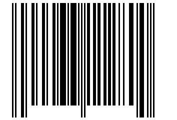 Number 33112800 Barcode