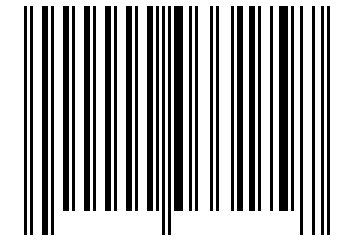 Number 33179 Barcode