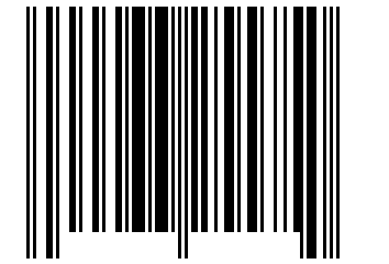 Number 33255750 Barcode