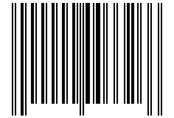 Number 3326 Barcode