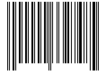 Number 332748 Barcode