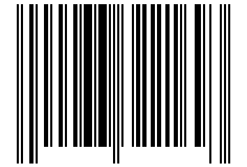 Number 33322169 Barcode