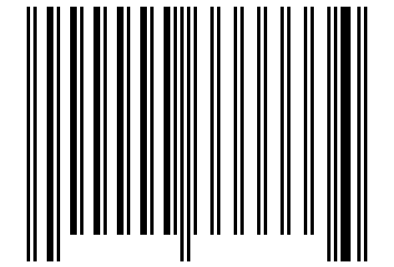 Number 333333 Barcode