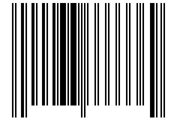 Number 33333336 Barcode