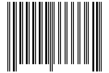 Number 333336 Barcode
