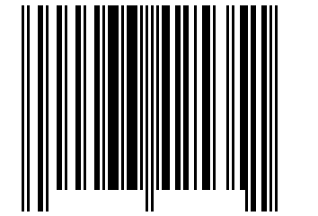 Number 33425351 Barcode