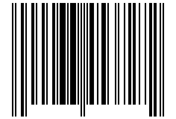 Number 33453727 Barcode