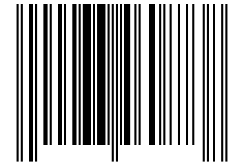 Number 33460873 Barcode