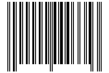 Number 335 Barcode