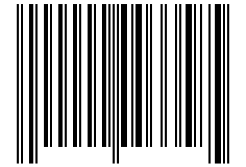 Number 3358 Barcode