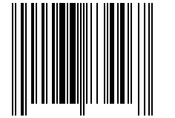 Number 33834467 Barcode