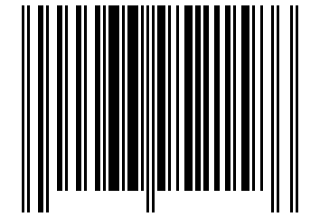 Number 33952158 Barcode