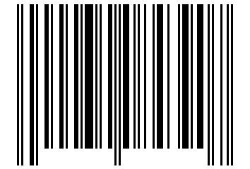 Number 34084390 Barcode