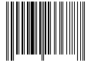 Number 34133678 Barcode
