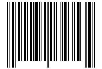 Number 34134753 Barcode