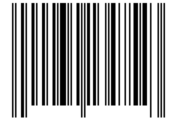 Number 34134754 Barcode