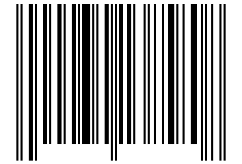 Number 34138580 Barcode