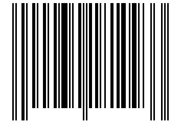 Number 34181093 Barcode