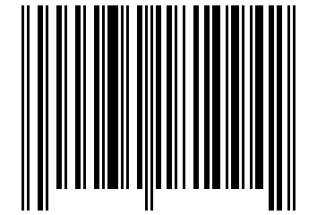 Number 34181094 Barcode
