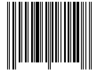 Number 34181508 Barcode