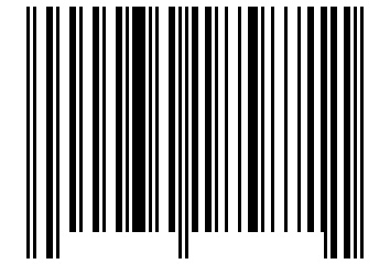 Number 34185871 Barcode