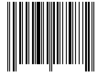 Number 34185872 Barcode