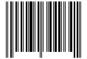 Number 34344964 Barcode
