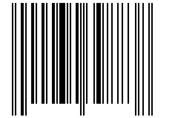 Number 34398838 Barcode