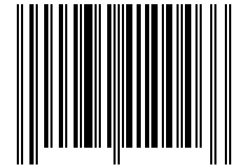 Number 34410046 Barcode