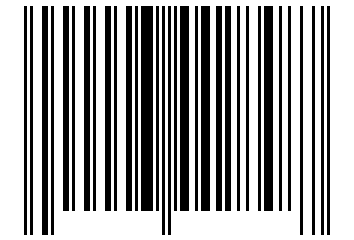 Number 3442848 Barcode