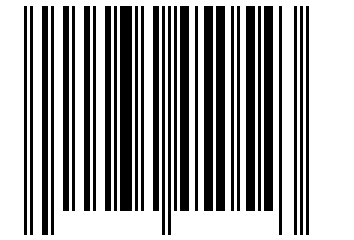 Number 34450543 Barcode