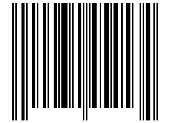 Number 34454534 Barcode