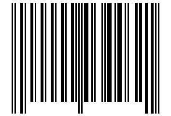 Number 34462 Barcode