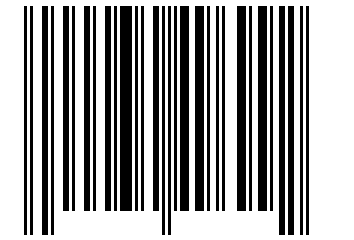 Number 34496992 Barcode