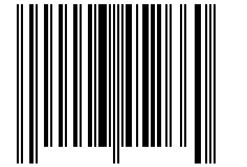 Number 3452660 Barcode