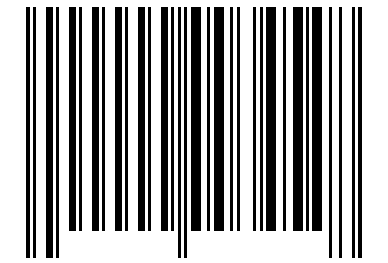 Number 3454 Barcode