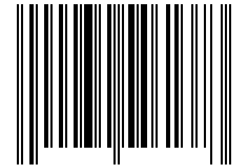 Number 34546137 Barcode