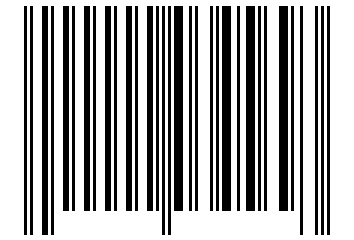 Number 34569 Barcode