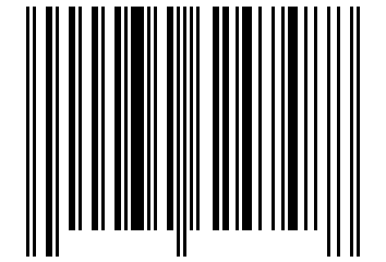 Number 34624748 Barcode