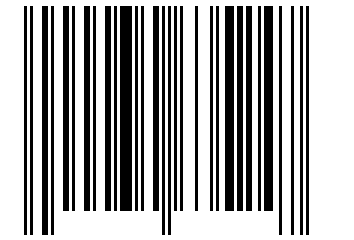 Number 34635247 Barcode