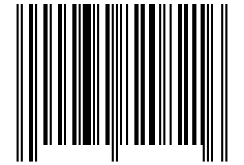 Number 34820821 Barcode