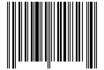 Number 34820823 Barcode