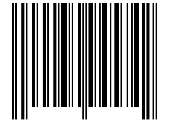Number 34945742 Barcode