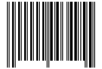 Number 3495 Barcode