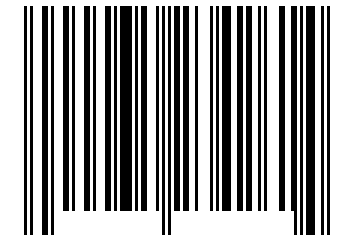 Number 35234261 Barcode