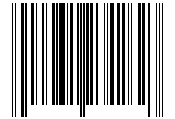Number 35234262 Barcode