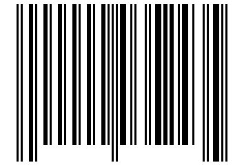 Number 35243 Barcode