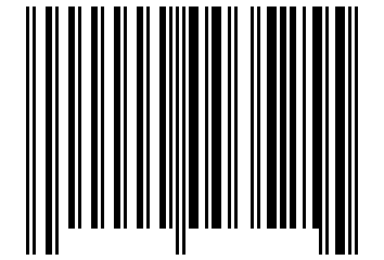Number 3525 Barcode