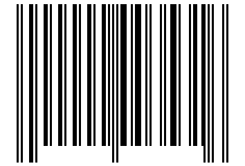 Number 3531 Barcode